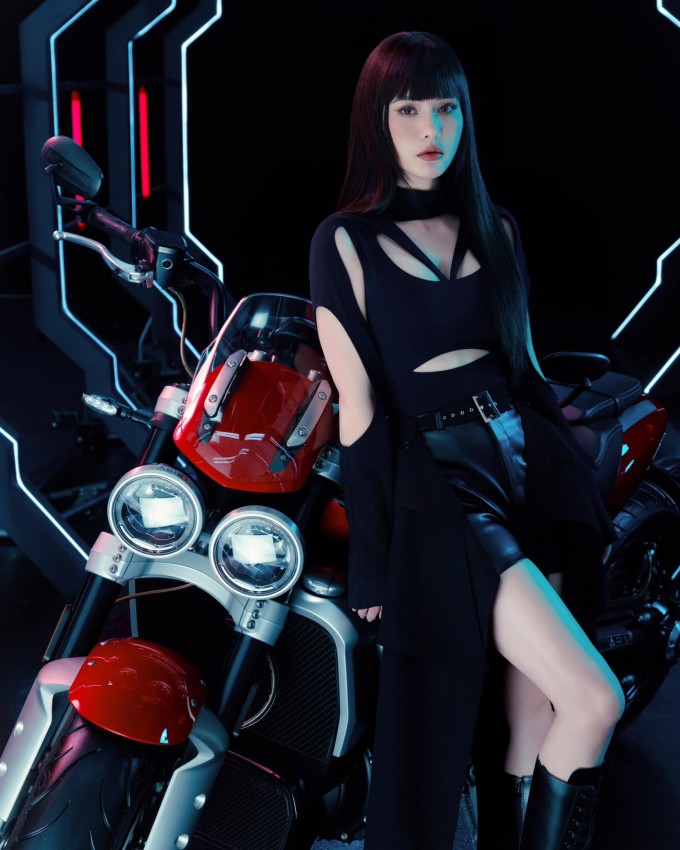 Ngoài ra, cặp vợ chồng còn có nhiều xe phân khối lớn trị giá từ vài tỷ đồng mỗi chiếc của các hãng Ducati, Triumph, Brabus...