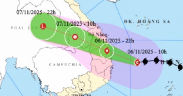 Bão số 13 Kalmaegi giật trên cấp 17, ảnh hưởng ...