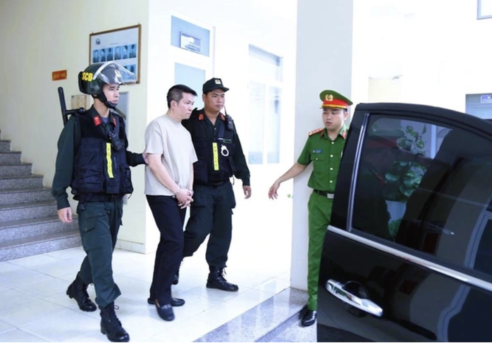 Bị can Nguyễn Quốc Vũ vừa bị Công an tỉnh Đồng Nai bắt