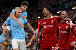 Ngoại hạng Anh "càn quét" Cúp C1: Arsenal - Man City bay cao, 4 đội vào top 8