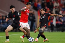 Video bóng đá Benfica - Leverkusen: Đội Mourinho trả giá vì phung phí (Cúp C1)