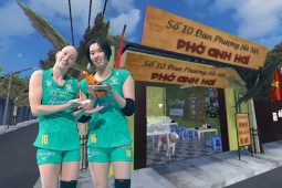 Sao bóng chuyền Thanh Thúy có tin vui, bất ngờ ghé quán phở hot nhất mạng xã hội