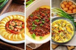 Cách làm 3 món trứng hấp mềm mịn, ăn là mê