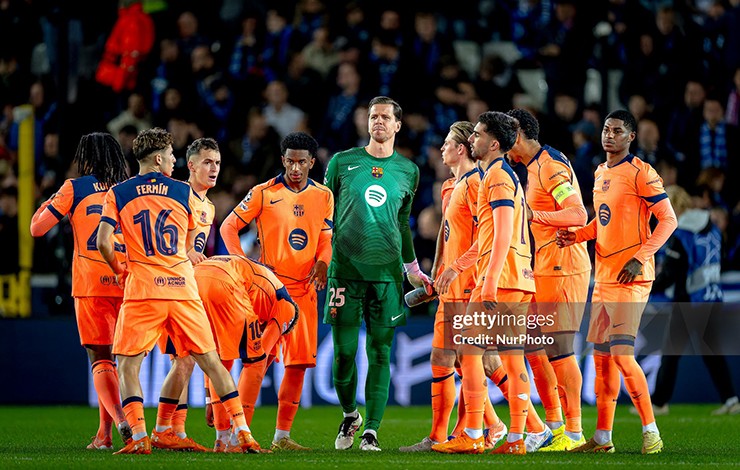 Barcelona chật vật cầm hòa Club Brugge