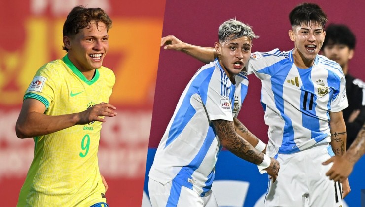 Wendeson Santos Dell và Felipe Esquivel (tóc trắng), 2 "ngọc thô" được MU để mắt ở vòng chung kết U17 World Cup