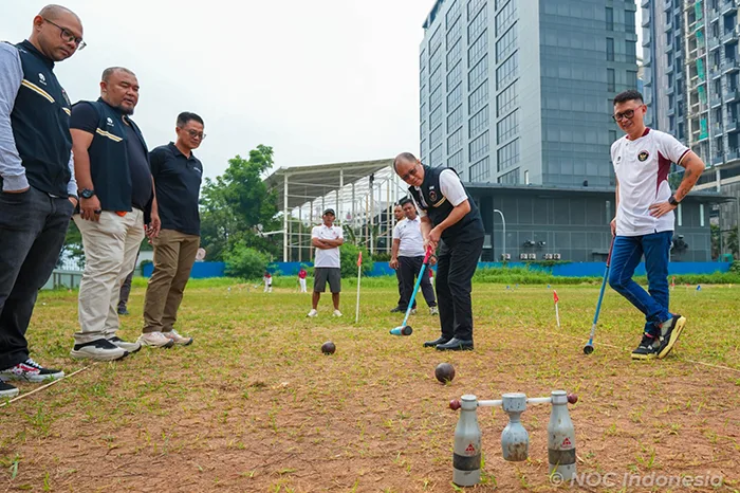 Bóng gỗ là nội dung thi đấu chính thức ở đại hội sắp tới