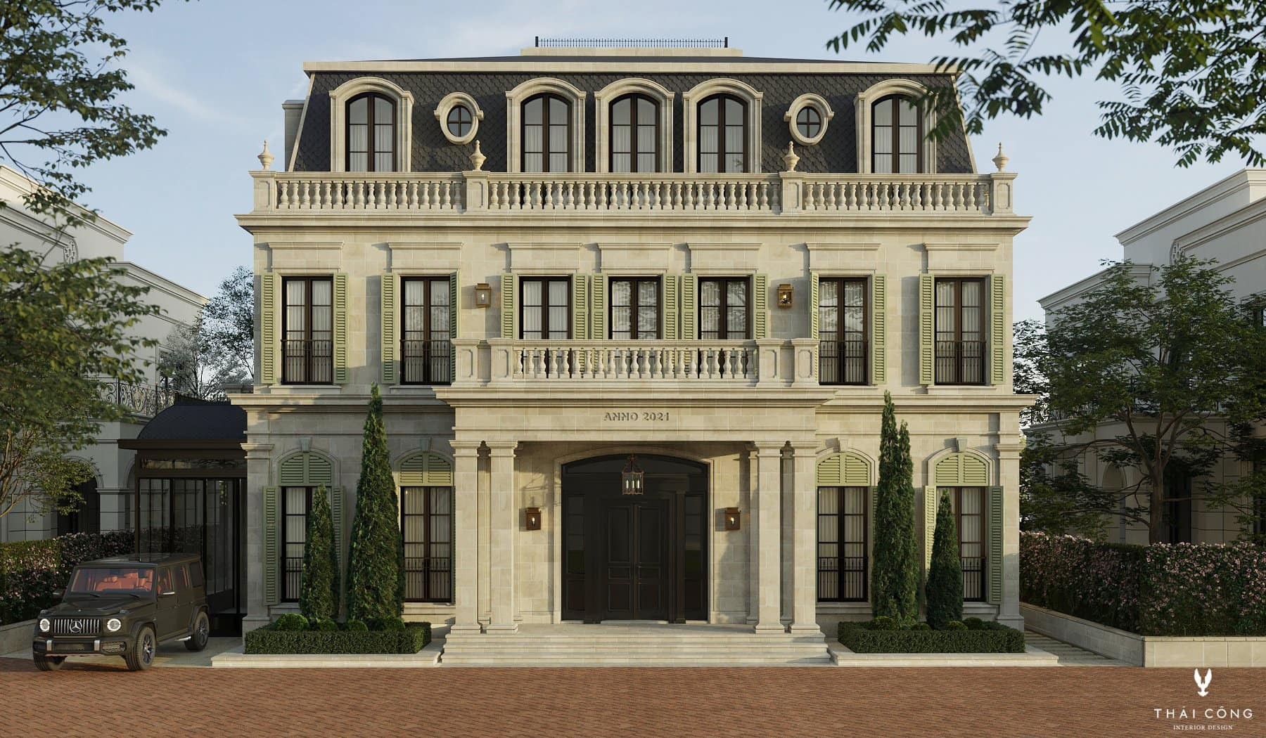 Căn biệt thự được Đoàn Di Băng cho biết xây dựng từ năm 2021 đến năm 2025 sẽ hoàn thành với trị giá 400 tỷ đồng.