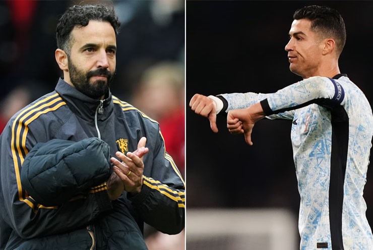 HLV Amorim không nghĩ rằng Ronaldo đúng hoàn toàn