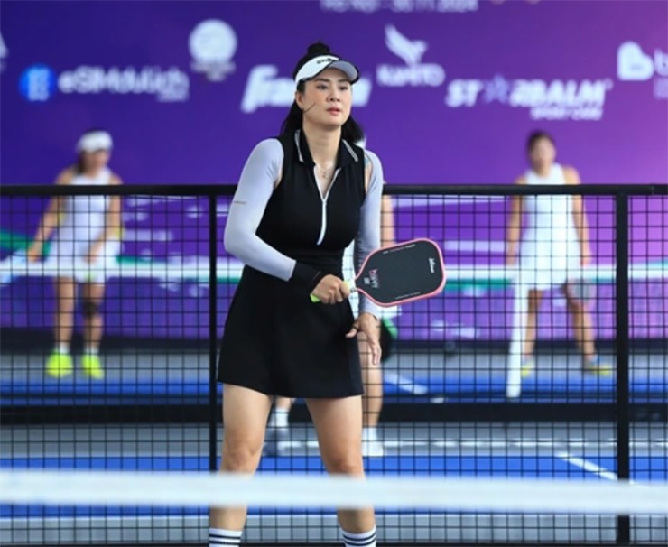 Kim Huệ chuẩn bị tranh tài pickleball ở nội dung chuyên nghiệp
