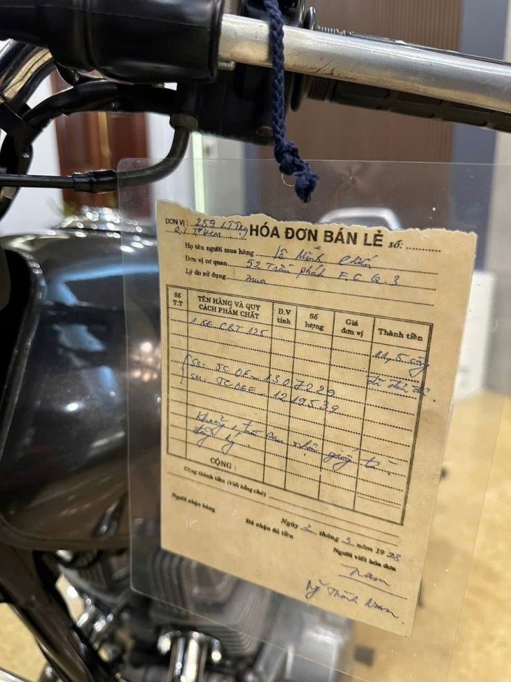 Honda CB125T đời 1993 'zin đét', chủ xe vẫn giữ hoá đơn mua bằng 11,5 cây vàng - 13