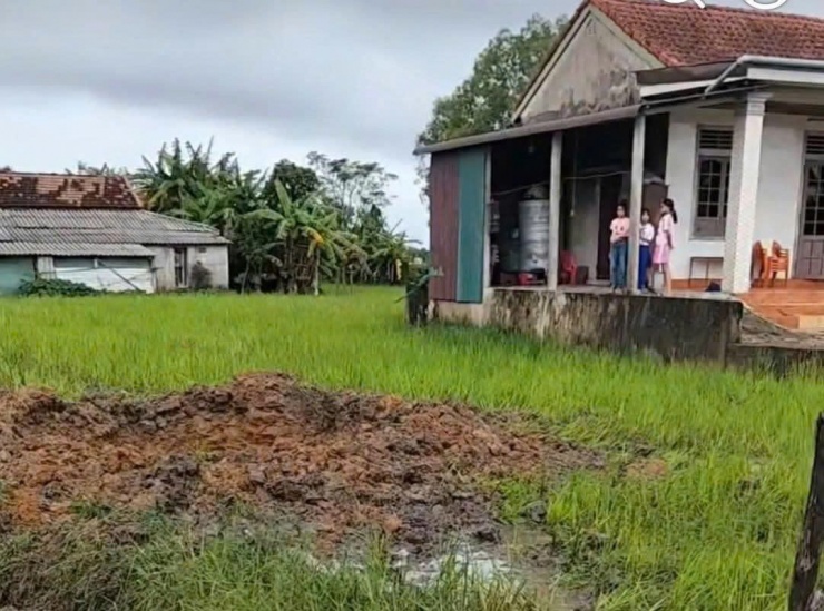 Hiện trường xảy ra vụ nổ.