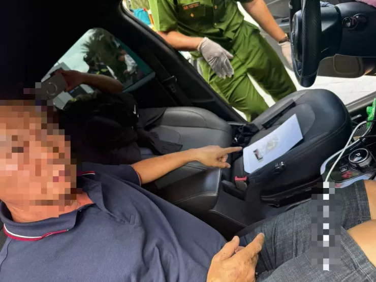 Vị trí cơ quan chức năng phát hiện số ma túy. Ảnh: CA