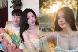 Thời trang - Vợ hot girl của Trọng Lân gây tranh cãi vì liên tục khoe vòng 1 sau sinh