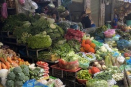 Thị trường - Tiêu dùng - Giá rau củ tăng mạnh sau bão