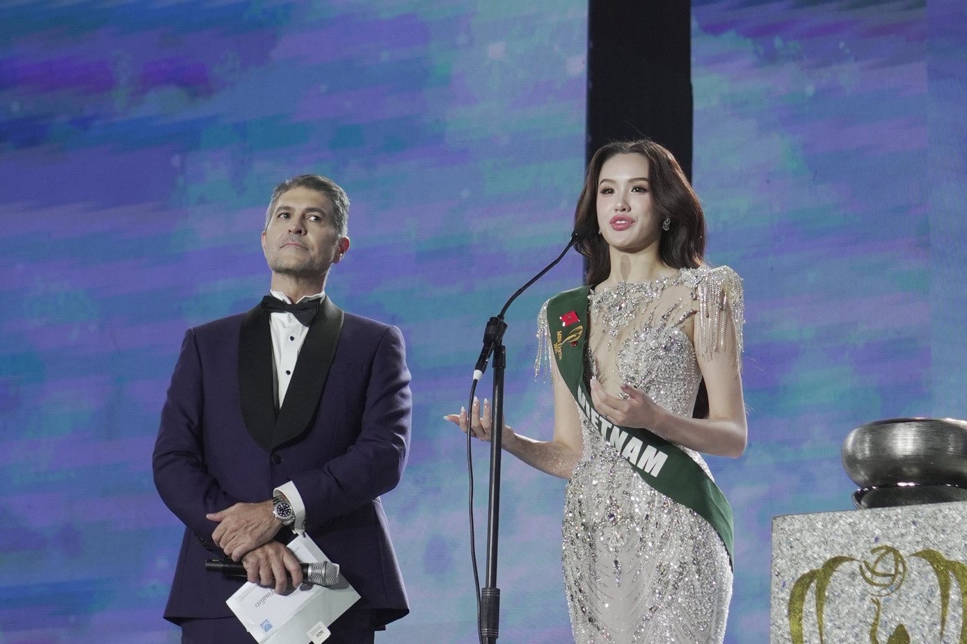 Chung kết Hoa hậu Trái Đất 2025 buồn tẻ - 9