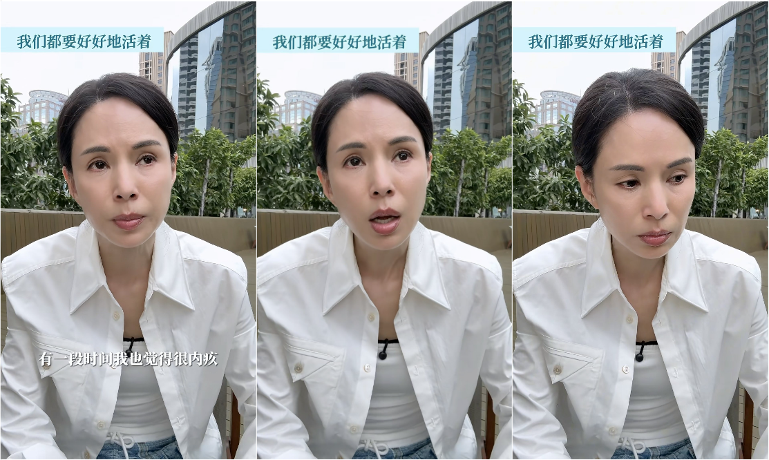 Lý Nhược Đồng khóc khi nhớ đến người cha quá cố.