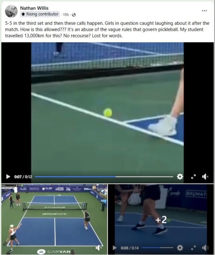 HLV của Phương Anh đăng bài bức xúc, chứng minh bóng trong sân rất nhiều nhưng đối thủ thì cứ hô "OUT"