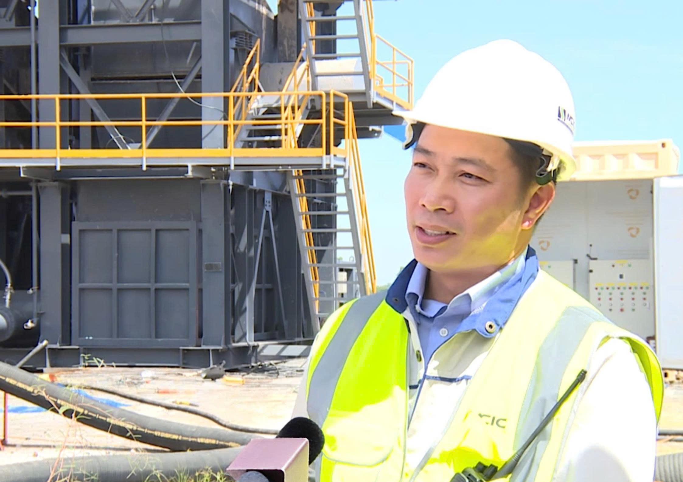 Theo ông Trần Thành Trung - Chủ tịch HĐQT, Tổng Giám đốc MCIC, công nghệ ổn định bùn K-DPM vừa an toàn vượt trội vừa là giải pháp xanh, phù hợp với xu hướng phát triển bền vững