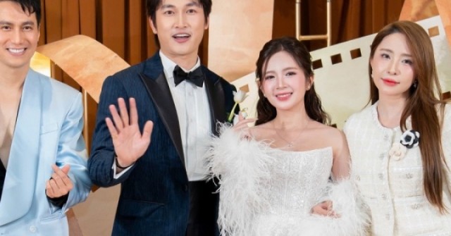 Dàn sao dự tiệc cưới Đình Tú - Ngọc Huyền