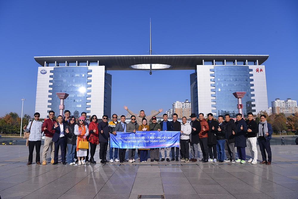 Bestune Việt Nam thăm và củng cố hợp tác chiến lược cùng Tập đoàn FAW tại Trung Quốc.