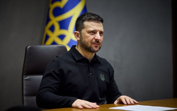 Tổng thống Ukraine Volodymyr Zelensky. Ảnh: Văn phòng tổng thống Ukraine