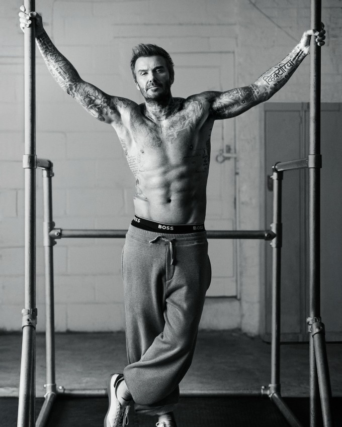 Phong độ của David Beckham ở tuổi 50.