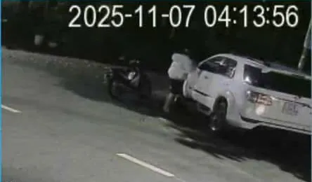 Sinh viên đại học bẻ gương chiếu hậu hàng loạt xe ô tô - 1