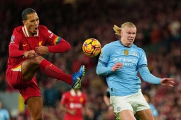 Điểm nóng định đoạt Man City - Liverpool: Van Dijk có cản nổi Haaland?