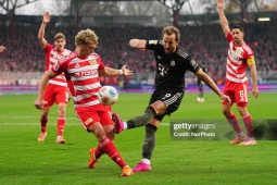 Video bóng Union Berlin - Bayern Munich: Harry Kane giải cứu phút 90+3 (Bundesliga)