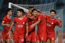 Trực tiếp bóng đá PVF-CAND - Thể Công Viettel: Nhập cuộc hào hứng (V-League)