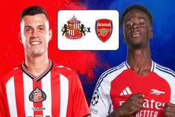 Bóng đá - Trực tiếp bóng đá Sunderland - Arsenal: Saka - Rice đá chính (Ngoại hạng Anh)