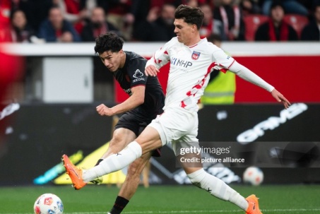 Video bóng đá Leverkusen - Heidenheim: "Cơn mưa" bàn thắng, sao gốc Việt tỏa sáng (Bundesliga)