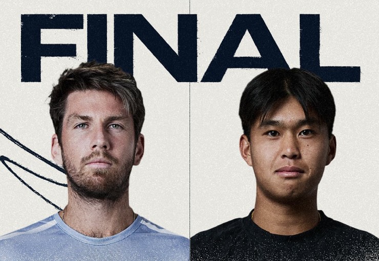 Tay vợt gốc Việt, Tien (bên phải) chơi ổn định&nbsp;từ đầu giải&nbsp;