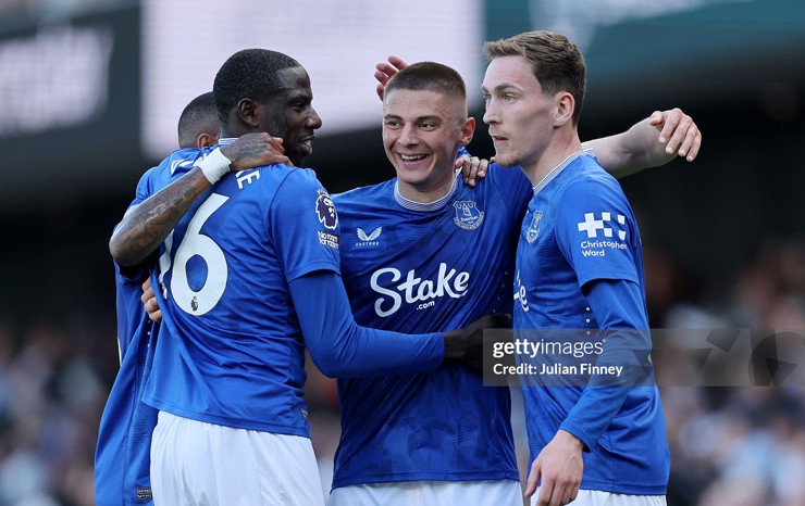 Everton đang có chuỗi 3 trận không biết mùi chiến thắng
