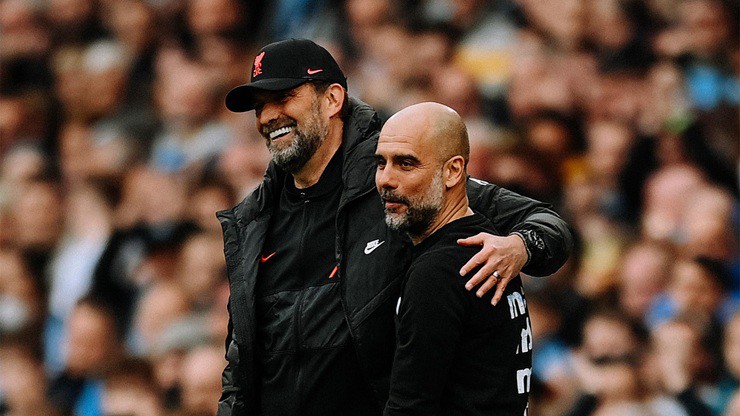 Klopp và Pep Guardiola từng tạo nên cặp đấu trí kinh điển của bóng đá Anh