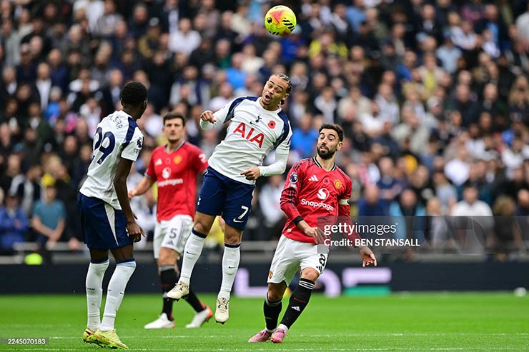 Trực tiếp bóng đá Tottenham - MU: De Ligt ghi bàn phút 90+6 (Hết giờ) - 1