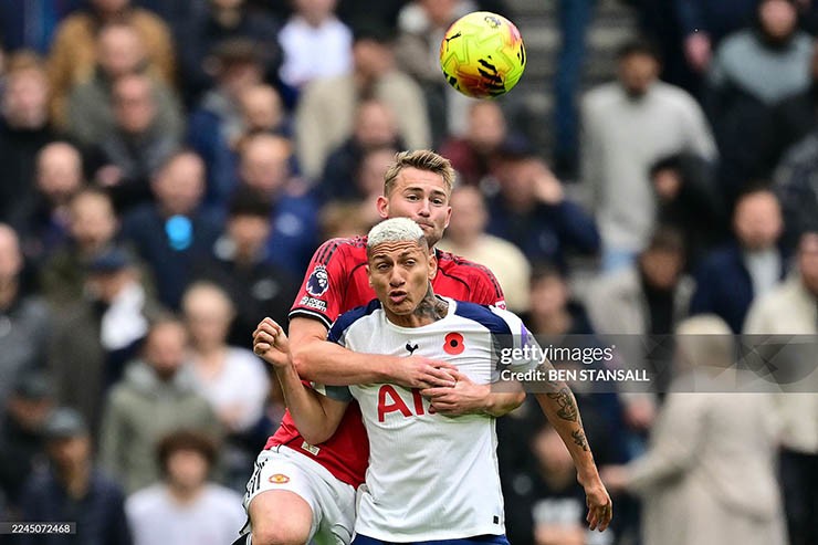 Trực tiếp bóng đá Tottenham - MU: De Ligt ghi bàn phút 90+6 (Hết giờ) - 2