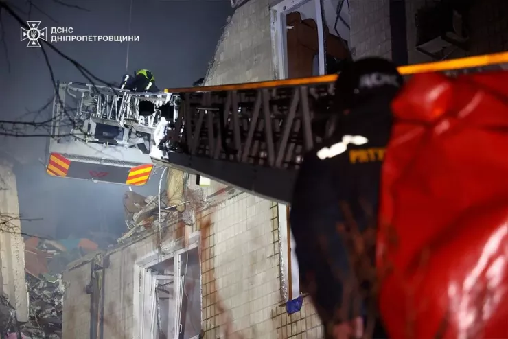 Hậu quả sau đòn không kích của Nga sáng 8-10 nhằm vào hạ tầng năng lượng Ukraine. Ảnh: TELEGRAM