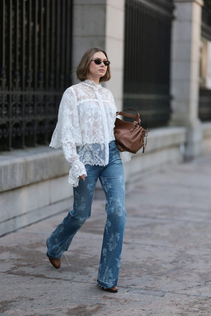 Cách phối quần jeans của các fashion blogger khiến mỗi ngày họ đều thời thượng - 3