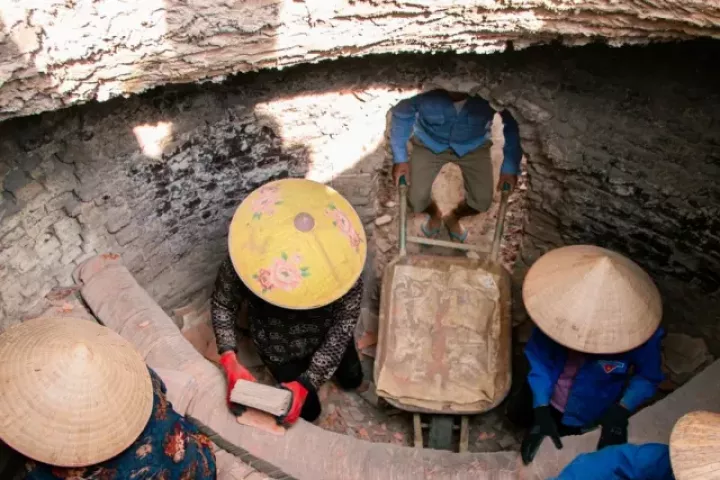 Làng nghề làm ngói âm dương độc đáo giữa thung lũng Bắc Sơn