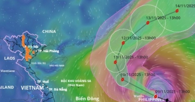 Fung-Wong mạnh lên cấp siêu bão, Biển Đông sắp ...