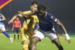 Video bóng đá SLNA - Becamex TPHCM: Ngoại binh chói sáng, sân Vinh mở hội (V-League)