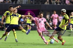 Video bóng đá Inter Miami - Nashville: Messi chói sáng, 4 bàn tưng bừng (MLS)