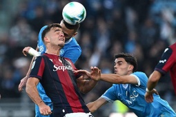 Video bóng đá Bologna - Napoli: Thua sốc và mất ngôi đầu bảng (Serie A)