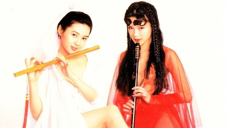 Thư Kỳ trong Nhục bồ đoàn 2 (trái) và Sắc tình nam nữ.