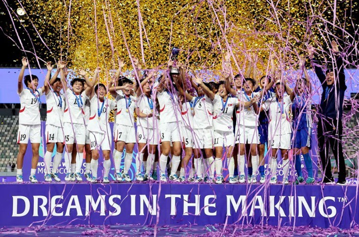Triều Tiên vô địch U17 nữ World Cup lần thứ hai liên tiếp