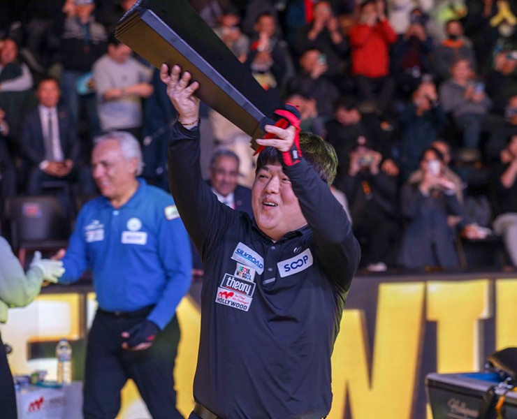 Cho Myung Woo trở lại top 1 thế giới sau chức vô địch&nbsp;Gwangju World Cup 2025