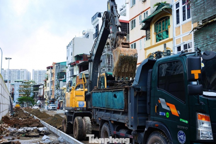 Dự án &#39;đường cong mềm mại&#39; 84 tỷ đồng tại Hà Nội đang thi công như thế nào? - 11