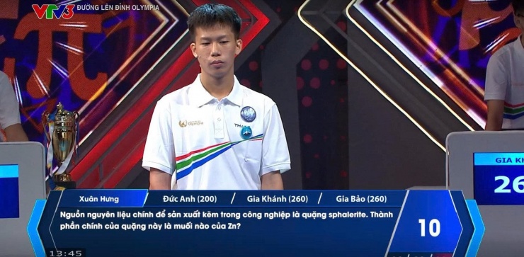 Xuân Hưng đã nỗ lực và thi đấu hết mình qua từng phần thi