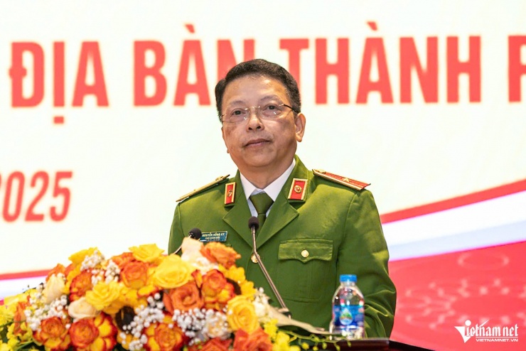 Thiếu tướng Nguyễn Hồng Ky - Phó Giám đốc Công an thành phố Hà Nội. Ảnh: Đình Hiếu